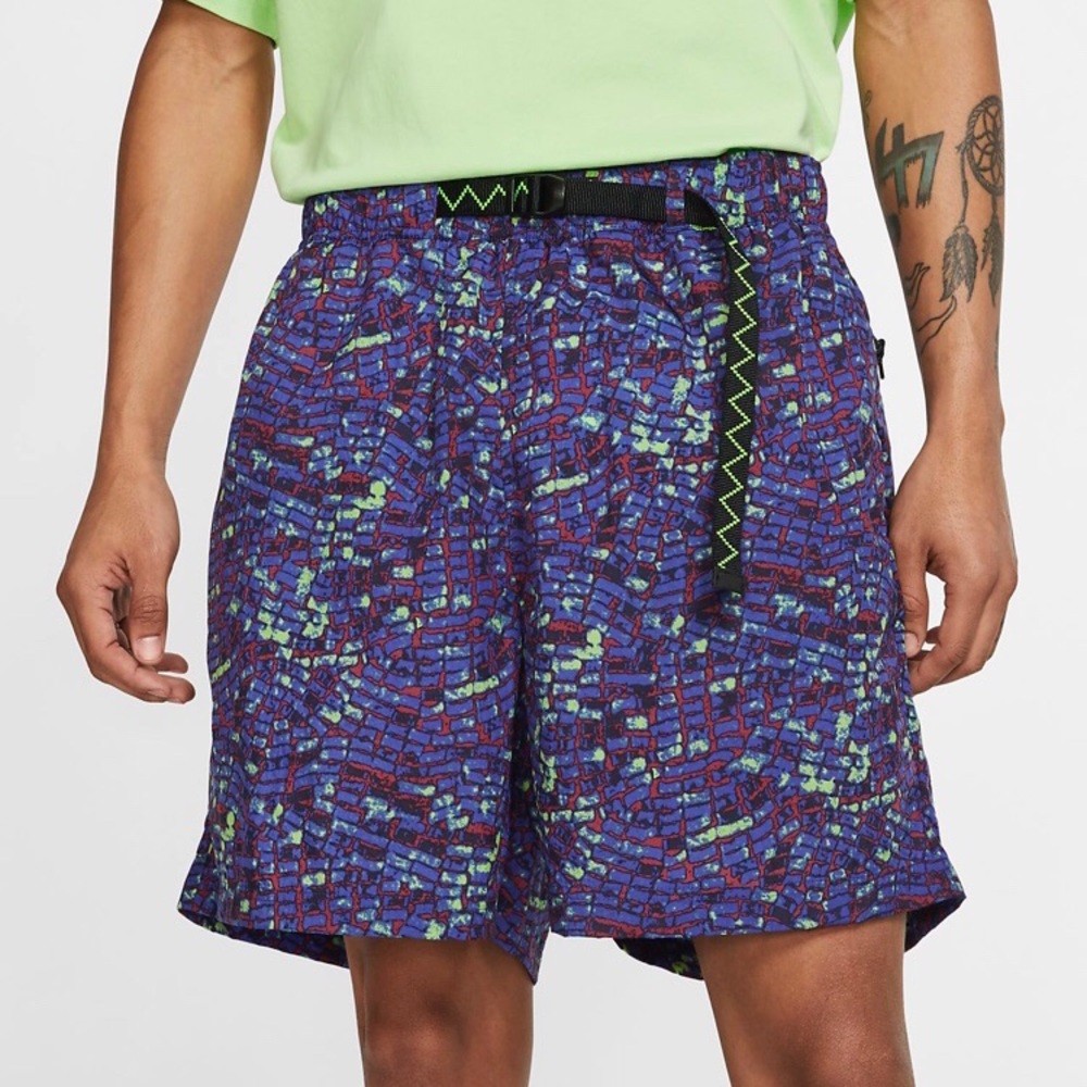 New Nike ACG Shorts Blue Trail All Conditions Gear